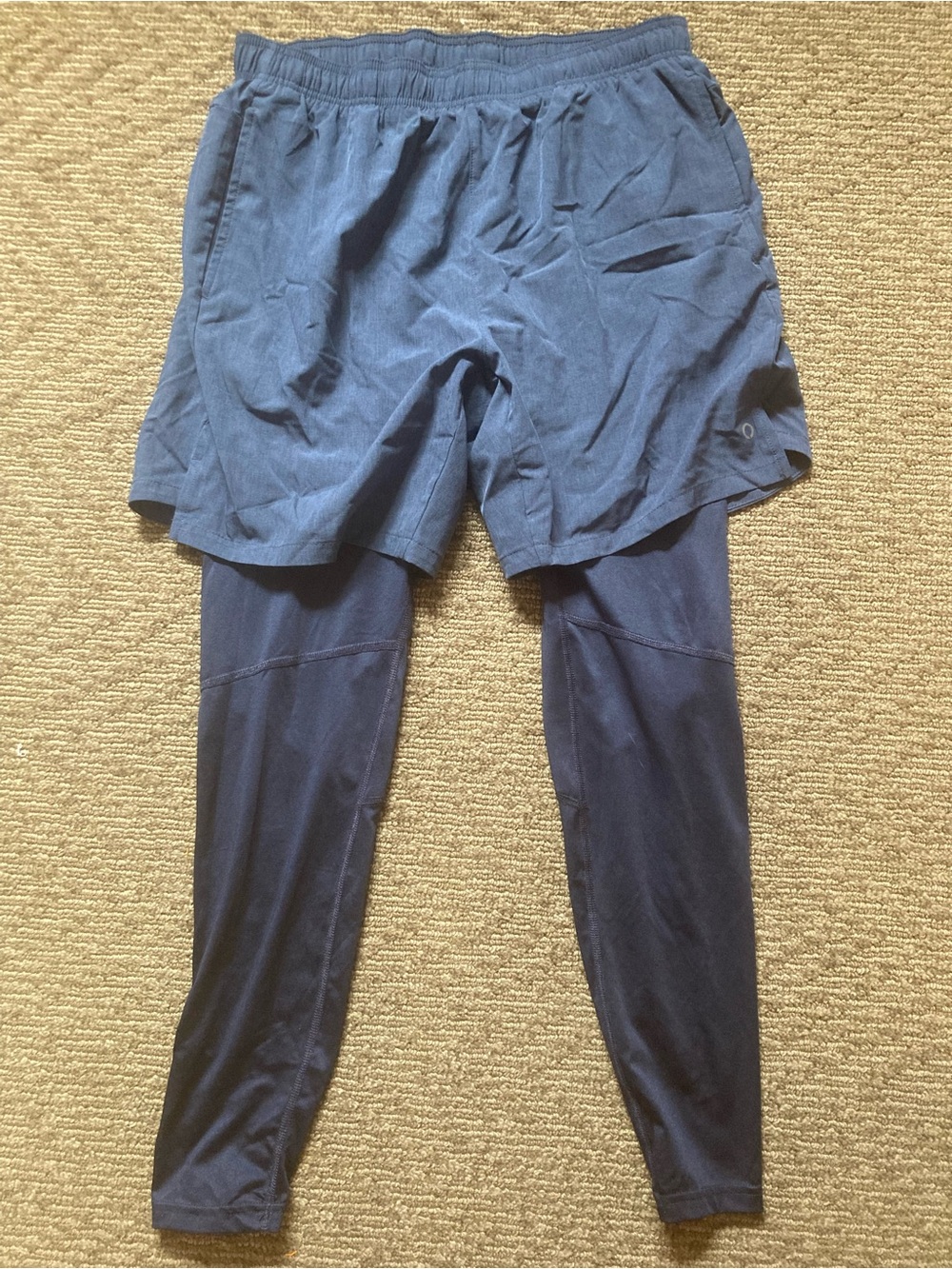 Skora Qwick-Dry Men's Leggings with Shorts size M